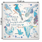 Blue Birds of Happiness Stone Coaster