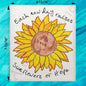 Sunflowers of Hope Swedish Dishcloth – Bright, Brave & Blooming