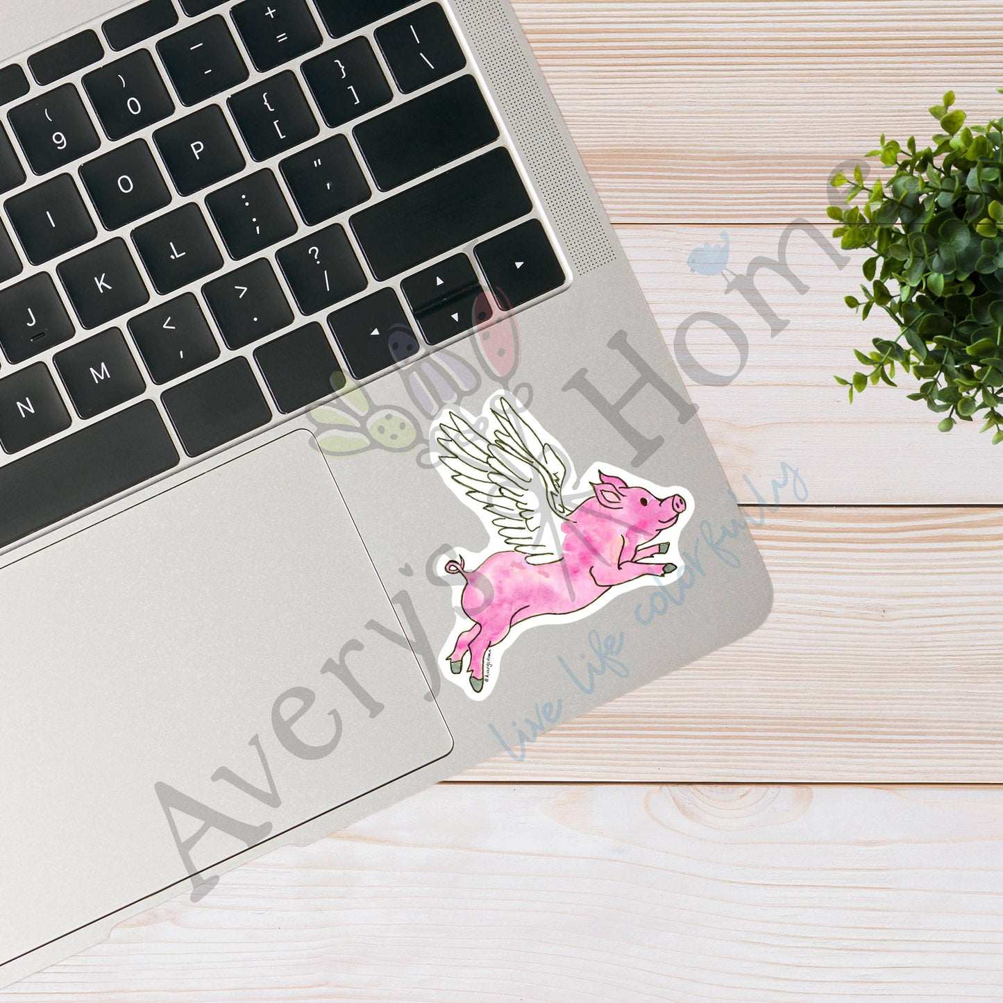 Flower Crown Golden Retriever Art 3" Vinyl Die-Cut Sticker